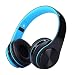 Produktbild Bluetooth Kopfhörer mit Mikrofon, Portable Faltbare On Ear Heatset, Deep Bass Kopfhörer Bloothooth Kabellos Kompatibel mit Smartphones Tablets, PCs, TVs, PCs, iPads