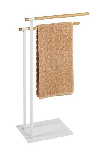 Wenko 22510100 Handtuchständer Macao Kleiderständer, Stahl, weiß, 24 x 43 x 79 cm - 4