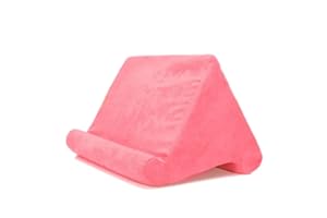GAREGEAR Soft Sponge Tablet Stand - Enjoy Movies & Games in Comfort (Pink)