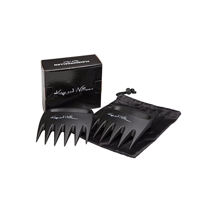 Premium Meat Claws Fleisch Krallen Fr Pulled Pork Leicht Zu Reinigen Kein Zerbrechen Hitzeresistent Splmaschinenfest Gratis Schutztasche Fleisch Gabeln Aus Kunststoff Vollmaterial