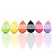Dolovemk | 6PCS PRO Makeup Sponges, MICRO MINI Beauty Egg Blenders | Height:30mm | Expand When Get Wet (NON-Latex) (6 Colors)