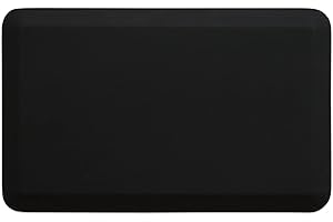 NewLife By GelPro 104-00-2032-1 Professional Grade Anti-Fatigue Kitchen Floor Mat, 20-Inch by 32-Inch, Midnight by NewLife by GelPro