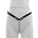 Produktbild Shawa Damen Leder String Keuschheitsgürtel Sexy Unterwäsche Ouvertslip mit Ketten Massage Verstellbares Bondage SM Fetisch Sklaven Erotische Kostüme