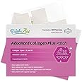 Patch Aid Advanced Collagen Plus - 30 Daily Topical Patches. 100% Natural & Vegan. Allergy & Filler Free. High Absorption and More bioavailable. Suitable for Sensitive stomachs & bariatric.