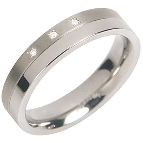 Boccia Herren-Ring Titan Diamant wei Gr.64 (20.4) 0129-0364 Boccia Herren-Ring Titan Diamant wei Gr.64 (20.4) 0129-0364