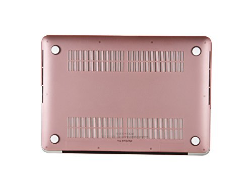 MacBook Pro 15 Retina Hülle, iNeseon Ultra Slim Plastik Leichte Hartschale Tasche Cover Case Schutzhülle für Apple MacBook Pro 15″ 15.4″zoll mit Retina Display Modell:A1398(Pink) - 7