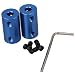 Produktbild cnbtr blau Aluminium Metall Schaft d14l25 Kupplung Starre Kupplung Kupplung Motor Anschluss 5 Shop Starterset Dehnstab/Expander/Taper 2 Stück