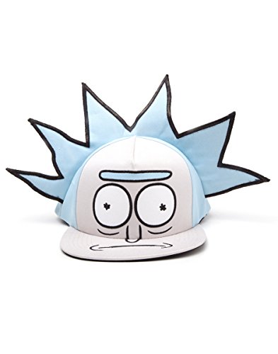 Rick and Morty Cap Rick Novelty Snapback Blue
