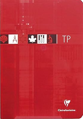 Clairefontaine 3147C Cahier piqué de travaux pratique 120 pages grands carreaux et unis 90 g A4 Couleur Aléatoire