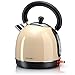 Produktbild Arendo - 3000 Watt Retro Edelstahl Wasserkocher / Teekessel | 3000 Watt Leistungsaufnahme (Schnellkoch-Wasserkocher) | Füllmenge max. 1,8 Liter | automatische Abschaltung | in Creme