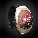 LANSKIRT Bluetooth, U ° drahtlose Bluetooth V4.0 Touch-Smart-Armbanduhr für iPhone