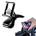 Produktbild Car Phone Mount, Kfz Clip Vertical Horizontal Bending Mobile Stand with Telescopic Clip, Universal Phone Holder Cradle for IPhone Samsung Galaxy Note HTC Nokia LG Huawei