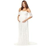 ❤❤ Frauen schönes Kleid für Mutterschaft Fotoshooting, beste Wahl um deine magische schwangere Zeit aufzeichnen, heben Sie Ihre Eleganz und Ihr Glück hervor.