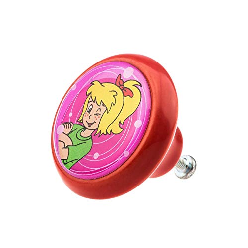 Preisvergleich Produktbild Möbelknopf 001 Bestseller Bibi Blocksberg 03077R Rot