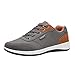 Produktbild EUZeo Herrenmode Casual Lace Up Leder Sport Laufschuhe Leather Atmungsaktive Turnschuhe Herren Sportschuhe Business Stil Schnürer Sportschuhe Sneakers Fitnessschuhe Sicherheitsschuhe