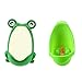 Vktech Stylish PP Frog Children Stand Vertical Urinal Wall-Mounted Urine Groove (Green)