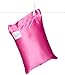 Little Giraffe Satin Nap Pillow Solid (Raspberry)
