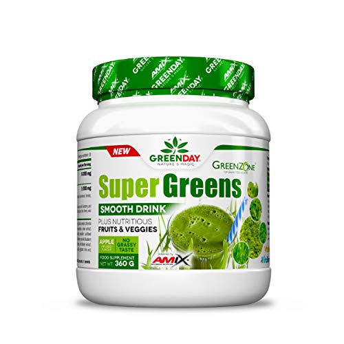 AMIX GreenDay SuperGreens Drink - 360 gr Manzana