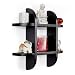 Forzza Ron Wall Shelf (Matt Finish, Black) RS.799.00
