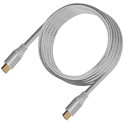 SilverStone SST-CPH01C-1800 - Premium Zertifiziertes 4K Ultra High Speed HDMI 2.0b Kabel, 180cm, kohle-grau