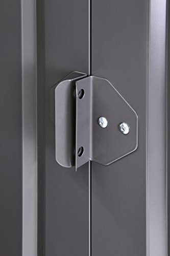 CLEMENS HOBBY TEC Stahlgerätehaus Globel Industries, BxT: 245×183 cm anthrazit - 6