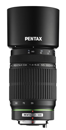 Pentax SMC DA 55-300mm f/4.0-5.8 ED - Objetivo para Pentax (Distancia Focal 84.5-460mm, Apertura f/4, diámetro: 58mm) Color Negro