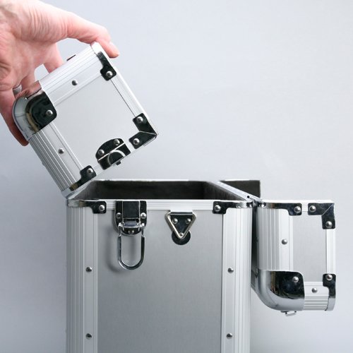 Allit Pilotenkoffer, 1 Stück, Silber, 420550 - 2