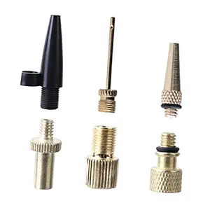 Presta Valve Core, Valve Caps, Tubes and Adapters, Metal Needles Perfect for Road & MTB & Fixie Bike Tire Pump