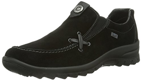 Rieker L7154-00, Women's Loafers, Black (Schwarz/Schwarz/00), 4 UK