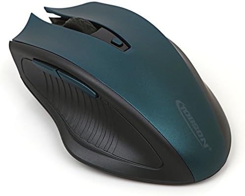 Black Friday Deal Wireless Mouse 2.4G USB Wireless Optica Mice PC and Laptop mouse with Nano Receiver 6buttons 800/1200/1600DPI for Windows/Mac Macbook/Linux (GREEN)