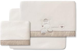 various Juego de Sabana de Coralina para Cuna 60x120cm (BEIG)