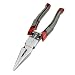Produktbild Nadel Spitzzange industrial-level sharp-nose Nipper Zange mit ABISOLIERZANGE/Crimpzange/Cutter Funktion, 22,9 cm