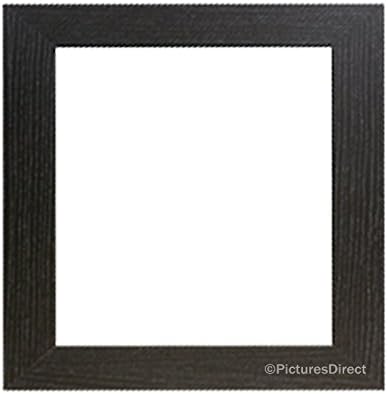 pictures direct Square Photo Frames Fits Image Sizes 12X12 16X16 18X18 20X20 24X24 Black 9"x9"