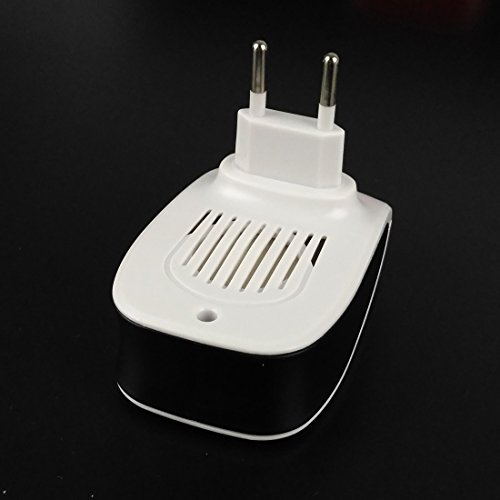 Mächtig Ultraschall Schädlingsbekämpfer Ideal Innen Electro Magnetic Pest Ablehnen Laufwerk Insekt Rejector für Moskitos Mäuse Kakerlaken Nagetiere Ameisen Schaben Spinnen Midge Rat (1) - 4