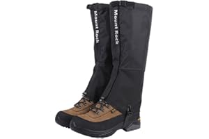 Hixingo Outdoor Gamaschen Wasserdicht, Unisex Erwachsene Bein Gamaschen Damen und Herren Schnee Gamaschen für Wandern, Wandern, Klettern, Jagen, Angeln