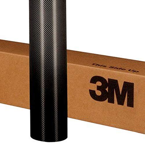 3M 1080 CF12 BLACK CARBON FIBER 5ft x 30ft (150 Sq/ft) Car Wrap Vinyl Film