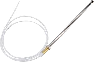 AKOZON Accesorio de Reemplazo de La Antena del Mástil La Antena FM/Am para W124 W126
