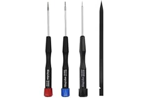 FIXINUS Präzisions Pentalobe Schraubendreher Set, 5-Punkt 5er-Stern 0,8 mm, 1,2 mm und 1,5 mm Pentalobe Screwdriver Oder P2 P5 P6 Oder Ts1 Ts4 Ts5 Für iPhone Macbook Pro Air Reparatur Werkzeug Set