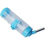 UEETEK 125ml Pet Trinkflasche hängen Wasserflaschen Dispenser für Kaninchen Hamster kleine Haustiere (zufällige Farbe)