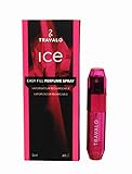 Travalo ICE Perfume Atomizer in Assorted Colours - 5ml Refillable Travel Spray Bottle for Women