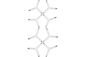 ZDHOSTY Bed Sheet Clips 4pcs Bed Sheet Holder Corner Triangle Mattress Cover Clips Bed Sheet Fasteners Mattress (8pcs 3 collets, white)