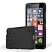 Produktbild Cadorabo Hülle für Nokia Lumia 640 - Hülle in Frost SCHWARZ – Handyhülle aus TPU Silikon im matten Frosted Design - Silikonhülle Schutzhülle Ultra Slim Soft Back Cover Case Bumper
