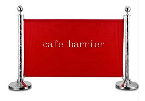 Custom Printed PVC 500gsm Banners (one-side) for Cafe Barriers and Queque Mgmt. (Large 1800mm (Pack of 5))