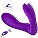 Produktbild Tragbare G-punkt Vibratoren mit Klitoris Stimulator, Treediride Vagina Massagegerät Sexspielzeug Wasserfester Vibrator mit 10 Vibrationsmodi für Frauen und Paar