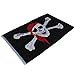 Produktbild Flagge Fahne,COLORFUL Piraten Flagge 3x5 ft Calico Flagge Balloween Jolly Roger Schädel Flagge Polyester Banner