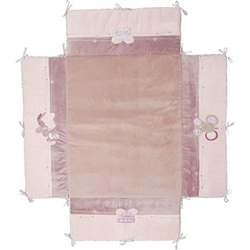 Preisvergleich Produktbild Noukies Kali, Nina & Kenza Laufstallteppich mit Nestchen 95x75cm