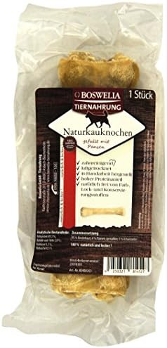 Boswelia Natural Chewing Bones filled with Paunches Approximately 13.5 cm Double Pack