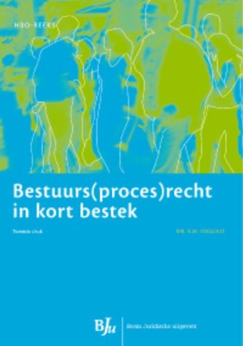 Preisvergleich Produktbild Bestuurs(proces)recht in kort bestek (HBO-reeks)