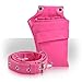 Roo Beauty Hairdressing Pouch, Scissor Holster with Belt, Hair Kit Accessories in Clipper Pink