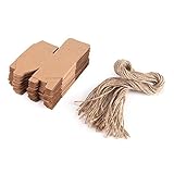 Material: caja de papel kraft con una cuerda de cáñamo, se ve realmente delicado y exquisito.